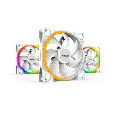 be quiet! Light Wings White PWM High Speed - 140 mm (Pack de 3)