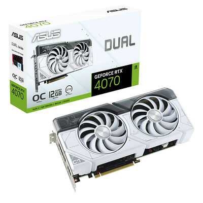 Asus GeForce RTX 4070 DUAL White OC Edition