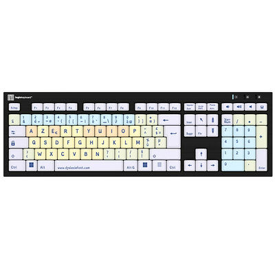 LogicKeyboard Dyslexie PC (AZERTY)