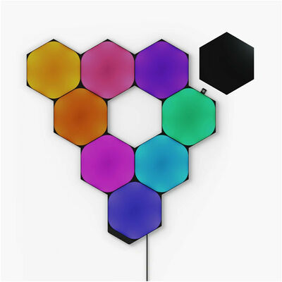 Nanoleaf Shapes Black Hexagons Starter Kit (9 pièces)