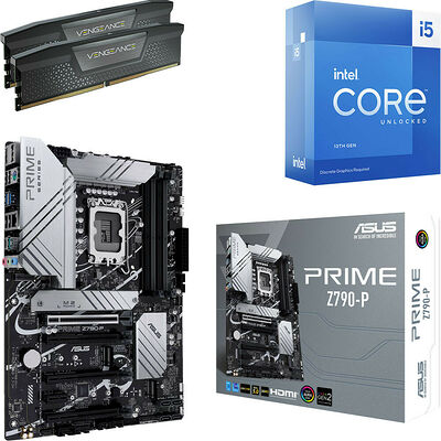 Kit évo Core i5-13600KF + PRIME Z790-P + 32 Go