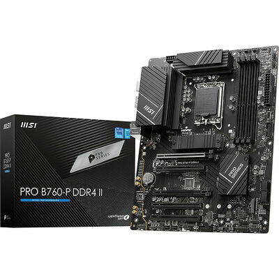 MSI PRO B760-P WIFI DDR4 Carte Mère, ATX - Pour Processeurs Intel