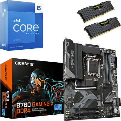 Kit évo Core i5-13600KF + B760 GAMING X DDR4 + 32 Go