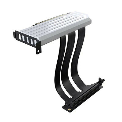 Hyte PCIE40 Luxury Riser Cable Blanc - 200 mm