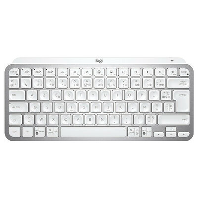 Logitech MX Keys Mini for Mac - Gris Pâle (AZERTY)