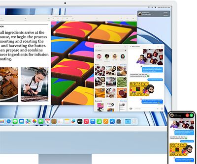Apple iMac M3 (2023) 24 pouces 256 Go (MQR93FN/A) - Argent (image:8)