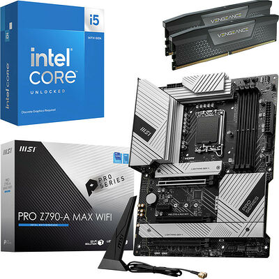 Kit évo Core i5-14600KF + PRO Z790-A MAX WIFI + 32 Go