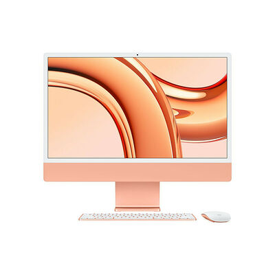 Apple iMac M3 (2023) 24" 1To (Z19R47FR-16GB-1TB-MKPN-MTP) - Orange