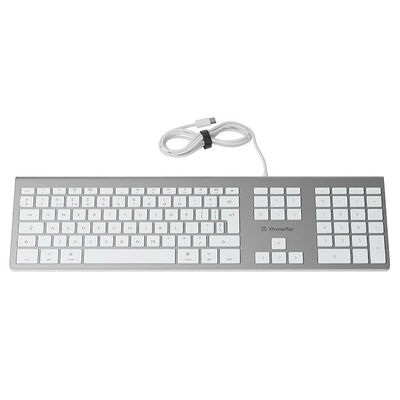 XtremeMac USB-C Wired Keyboard for Mac