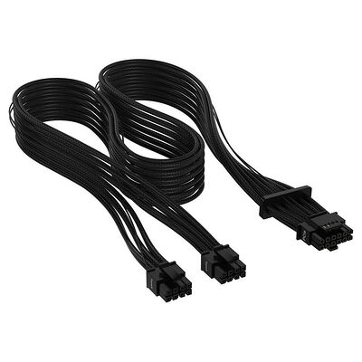Corsair Premium câble PCIe 6+2 broches - Noir