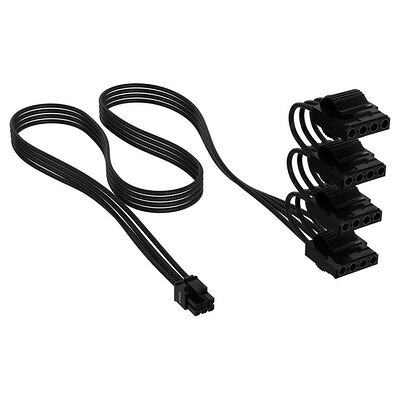 Corsair Premium Câble Molex 4 connecteurs - Noir