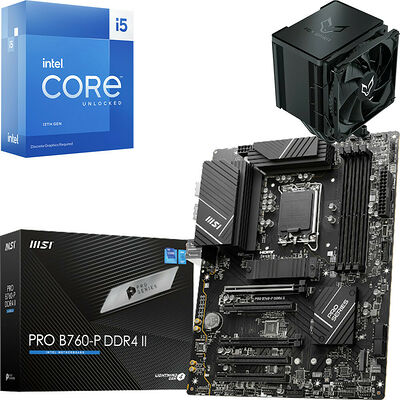 Kit évo Core i5-13600KF + PRO B760-P DDR4 II + XT120