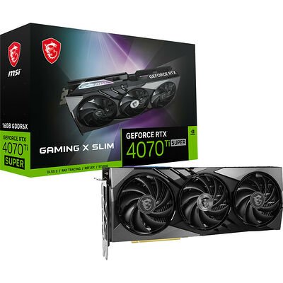 MSI GeForce RTX 4070 Ti SUPER GAMING X SLIM