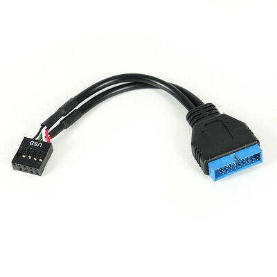 Textorm adaptateur USB 2.0 interne vers USB 3.0 interne - 15 cm