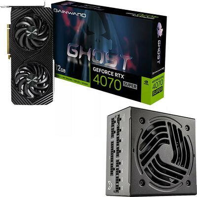 Gainward GeForce RTX 4070 SUPER Ghost + Fox Spirit HG750 - 750W