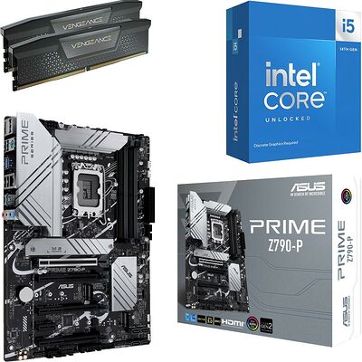 Kit évo Core i5-14600KF + PRIME Z790-P + 32 Go