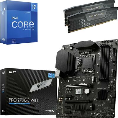 Kit évo Core i7-12700KF + PRO Z790-S WIFI + 32 Go