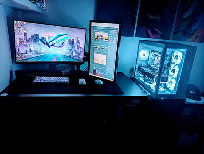 Le setup gaming partagé par sourcx