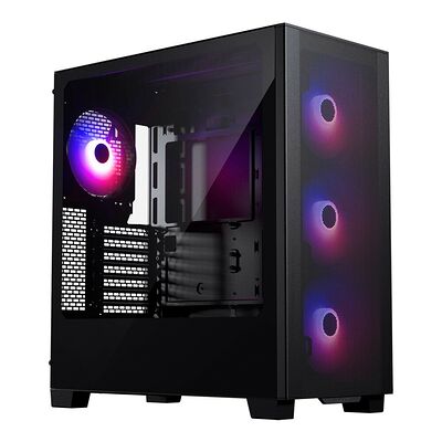 Boîtier PC GIGABYTE C201 - Boîtier Gamer Moyen Tour Avec Ventilos ARGB Et Vitre Trémpée - Parfait Pour Setup Gaming Et Créatif