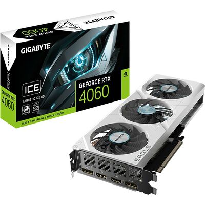 Gigabyte GeForce RTX 4060 EAGLE OC ICE