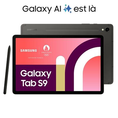 Samsung Galaxy Tab S9 11" (SM-X710) - 256 Go Anthracite Wi-Fi