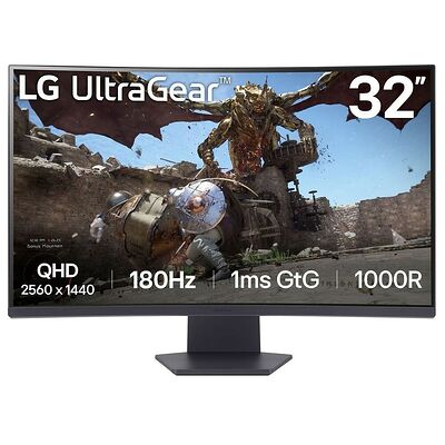 LG UltraGear 32GS60QC-B (dalle incurvée)