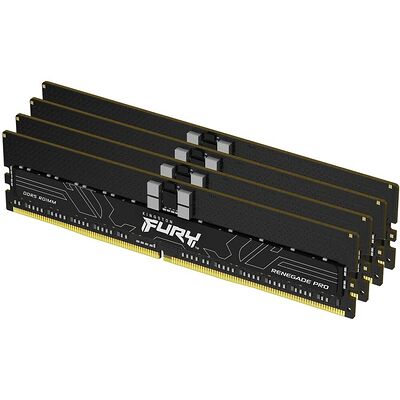 DDR5 ECC Kingston Fury Renegade Pro - 128 Go (4 x 32 Go) 6400 MHz - CAS 32
