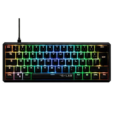 The G-Lab Keyz Thallium - Switchs marrons (AZERTY)