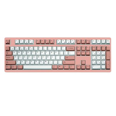 The Keyboard House Pine Pro MX Brown - Rose (AZERTY)