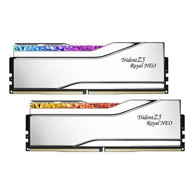 DDR5 G.Skill Trident Z5 Royal Argent - 48 Go (2 x 24 Go) 8000 MHz - CAS 40