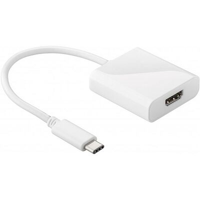 Goobay adaptateur USB-C / HDMI - Blanc