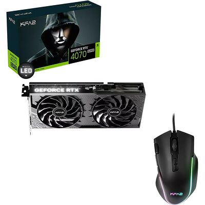 KFA2 GeForce RTX 4070 SUPER 2X V2 (1-Click OC) + SLIDER-01