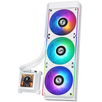 Lian Li Hydroshift LCD R Blanc - 360 mm