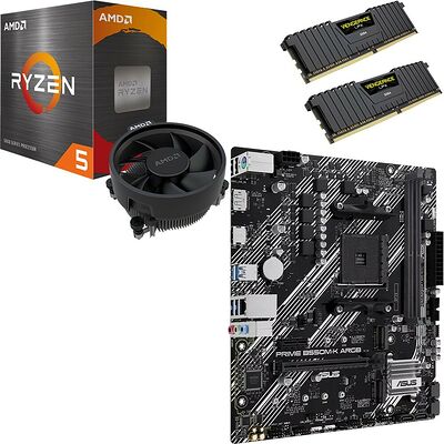 Kit évo Ryzen 5 5500 + PRIME B550M-K ARGB + 32 Go