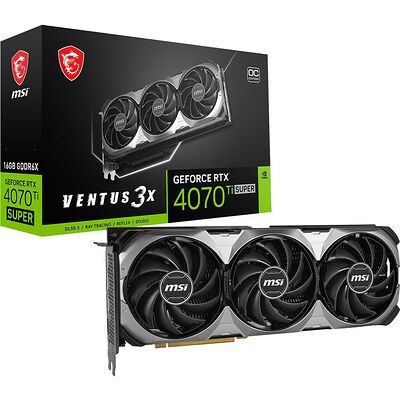 MSI GeForce RTX 4070 Ti SUPER VENTUS 3X OC