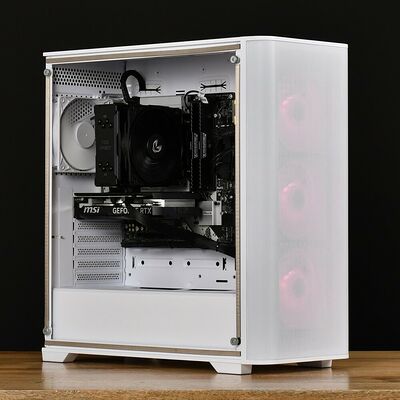 PC Gamer SILVER WHITE - Intel