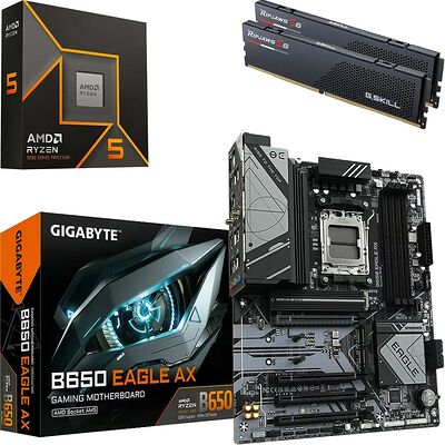 Kit évo Ryzen 5 9600X + B650 EAGLE AX + 32 Go