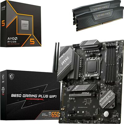 Kit évo Ryzen 7 9700X + B650 GAMING PLUS WIFI + 32 Go