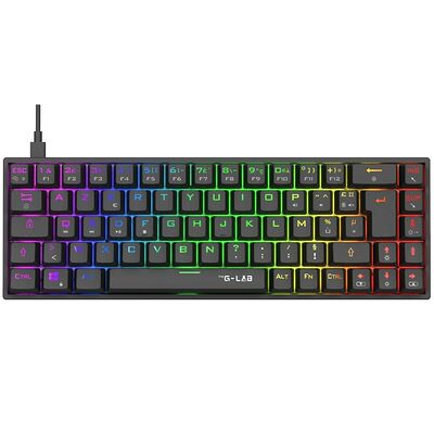 The G-Lab Keyz Titanium - Noir (AZERTY)