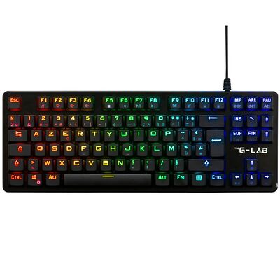 The G-Lab Keyz Platinium TKL- Noir (AZERTY)