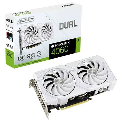 Asus GeForce RTX 4060 DUAL O8G EVO WHITE