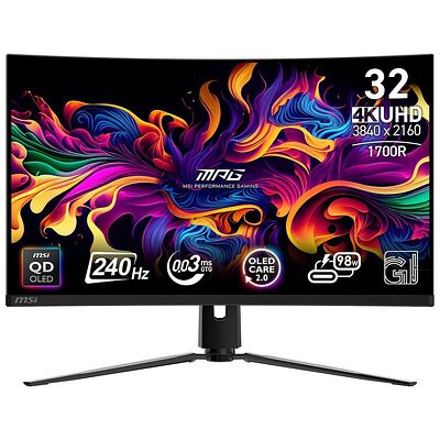 MSI MPG321CURX QD-OLED (dalle incurvée)