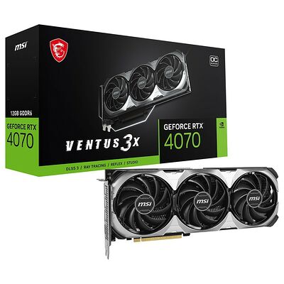 MSI GeForce RTX 4070 VENTUS 3X E1 OC