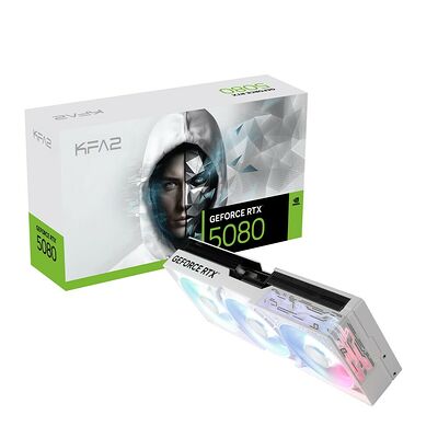 KFA2 GeForce RTX 5080 1-Click OC White