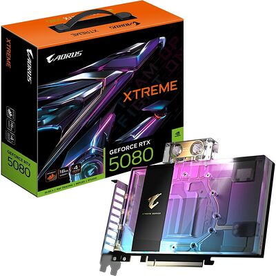 AORUS GeForce RTX 5080 XTREME WATERFORCE WB