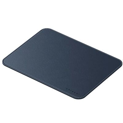 Satechi Vegan-Leather Premium Mouse Pad - Bleu