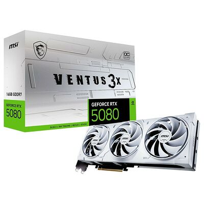 MSI GeForce RTX 5080 VENTUS 3X OC WHITE