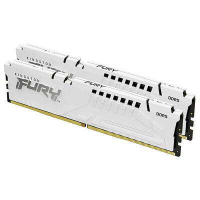 DDR5 Kingston Fury Beast Blanc - 64 Go (2 x 32 Go) 6400 MHz - CAS 32