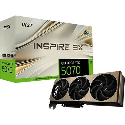 MSI GeForce RTX 5070 INSPIRE 3X OC