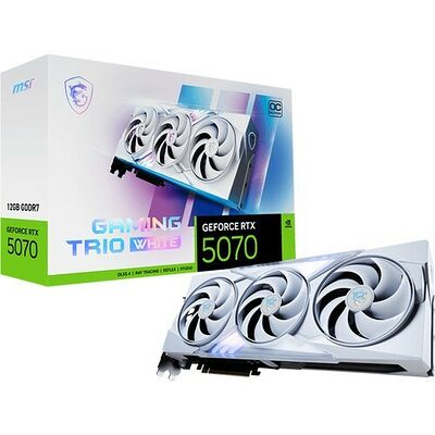 MSI GeForce RTX 5070 GAMING TRIO OC WHITE